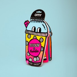 Omy - Βιβλίο Δραστηριοτήτων Με Αυτοκόλλητα Bubble Tea