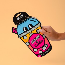 Omy - Βιβλίο Δραστηριοτήτων Με Αυτοκόλλητα Bubble Tea
