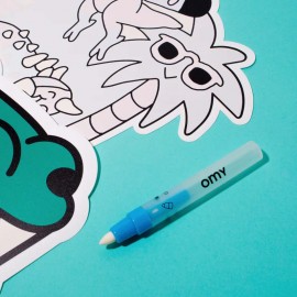 Omy - Μαγικό Σουπλά Ζωγραφικής Με Νερό Dinos