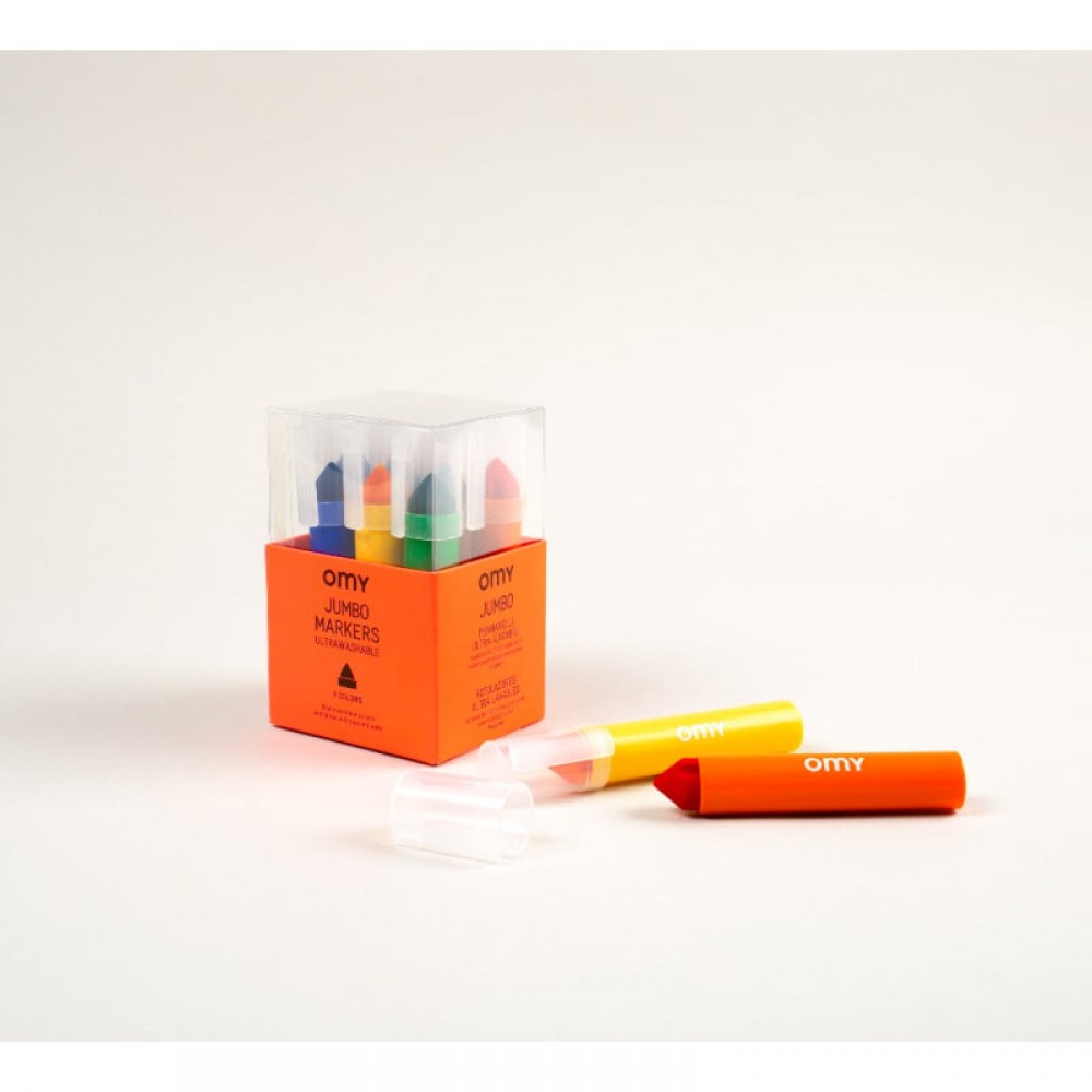 Omy - Μαρκαδόροι 9τμχ Jumbo