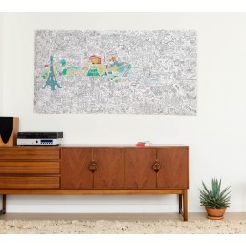 Omy - Ρολό Χαρτί Γίγας Για Ζωγραφική Paris