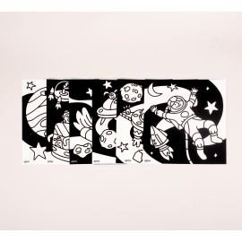 Omy - Σετ Ζωγραφικής Με Βελούδινο Πλαίσιο Cosmos