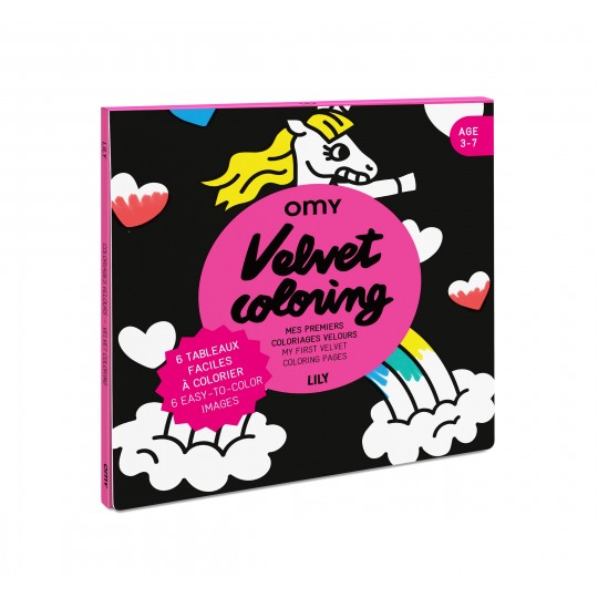 Omy - Σετ Ζωγραφικής Με Βελούδινο Πλαίσιο Lily