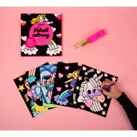 Omy - Σετ Ζωγραφικής Με Βελούδινο Πλαίσιο Lily