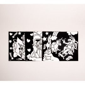 Omy - Σετ Ζωγραφικής Με Βελούδινο Πλαίσιο Lily