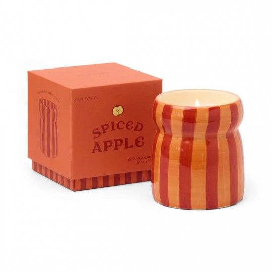 Paddywax - Φυτικό Κερί 184gr Cabana Coral Stripped Spiced Apple