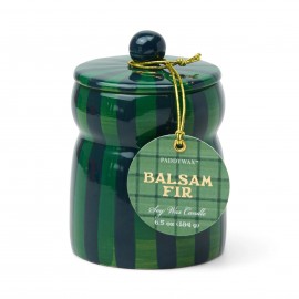 Paddywax - Φυτικό Κερί 184gr Cabana Green Stripped Balsam Fir