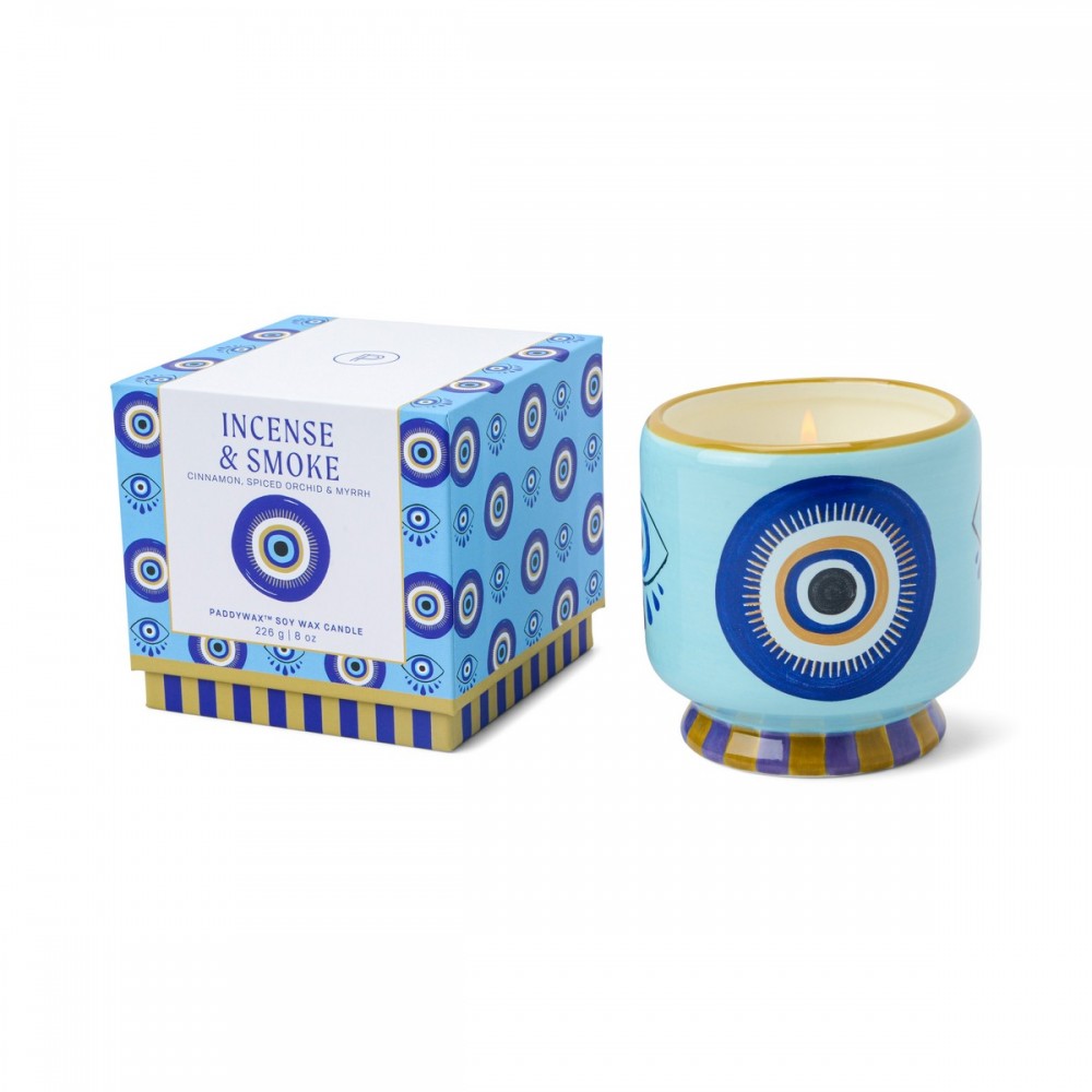 Paddywax - A dopo Κεραμικό Κερί Σόγιας Incense & Smoke 226gr Eye