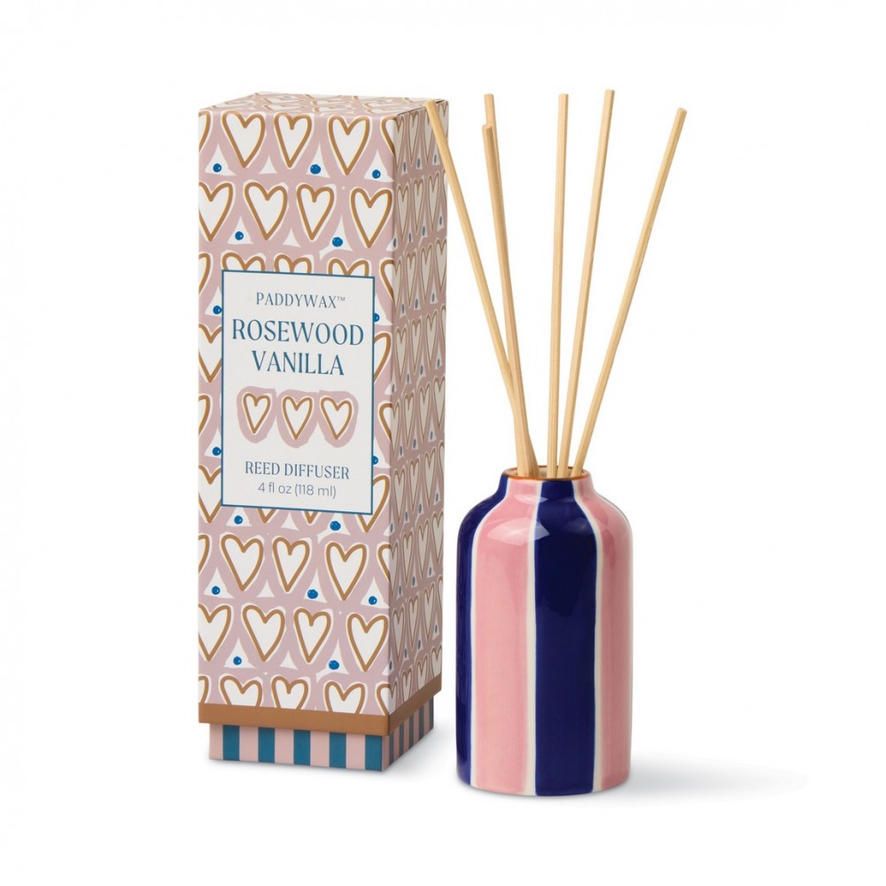 Paddywax - A dopo Κεραμικό Diffuser Rosewood Vanilla 118ml Hearts