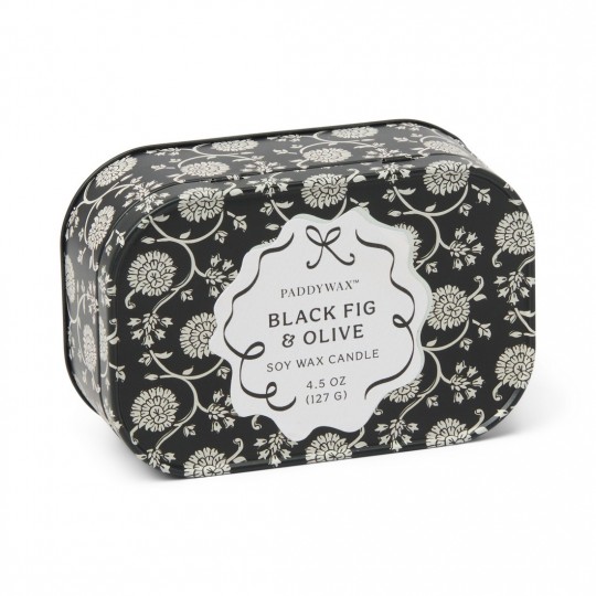 Paddywax - Φυτικό Κερί 127gr Cherie Tin Black Fig & Olive