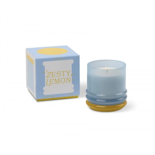 Paddywax - Stacked Κερί Σόγιας 198gr Σε Γυάλινο Δοχείο Lemon Zest