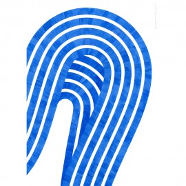 Paper Collective - Αφίσα 50x70 Entropy Blue 01