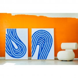 Paper Collective - Αφίσα 50x70 Entropy Blue 02