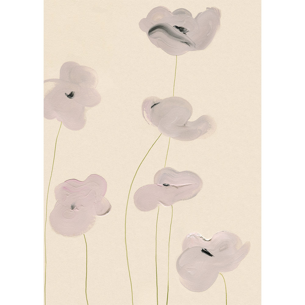 Paper Collective - Αφίσα 30x40 White Vallmo