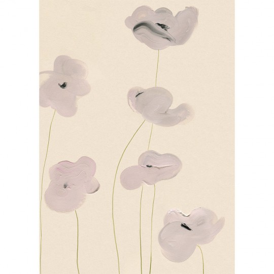 Paper Collective - Αφίσα 30x40 White Vallmo