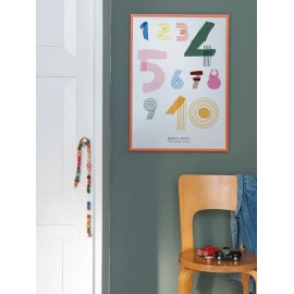 Paper Collective - Αφίσα 50x70 Spaghetti Numbers