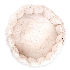 Play&Go - Στρώμα Παιχνιδιού Μαλακό / Βρεφική Φωλιά / Τσάντα 3 Σε 1 Bloom Moon