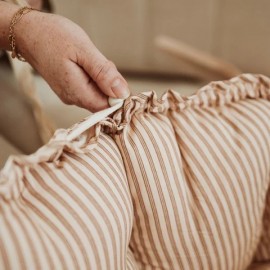 Play&Go - Στρώμα Παιχνιδιού Μαλακό / Βρεφική Φωλιά / Τσάντα 3 Σε 1 Bloom Stripes Brown