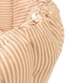 Play&Go - Στρώμα Παιχνιδιού Μαλακό / Βρεφική Φωλιά / Τσάντα 3 Σε 1 Bloom Stripes Brown