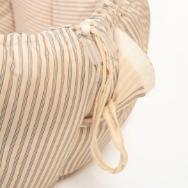 Play&Go - Στρώμα Παιχνιδιού Μαλακό / Βρεφική Φωλιά / Τσάντα 3 Σε 1 Bloom Stripes Blue