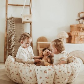 Play&Go - Στρώμα Παιχνιδιού Μαλακό / Βρεφική Φωλιά / Τσάντα 3 Σε 1 Bloom Birds