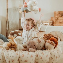 Play&Go - Στρώμα Παιχνιδιού Μαλακό / Βρεφική Φωλιά / Τσάντα 3 Σε 1 Bloom Birds