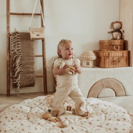 Play&Go - Στρώμα Παιχνιδιού Μαλακό / Βρεφική Φωλιά / Τσάντα 3 Σε 1 Bloom Birds