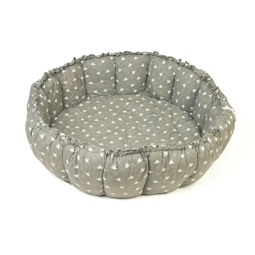 Play&Go - Στρώμα Παιχνιδιού Μαλακό / Βρεφική Φωλιά / Τσάντα 3 Σε 1 Bloom Birds