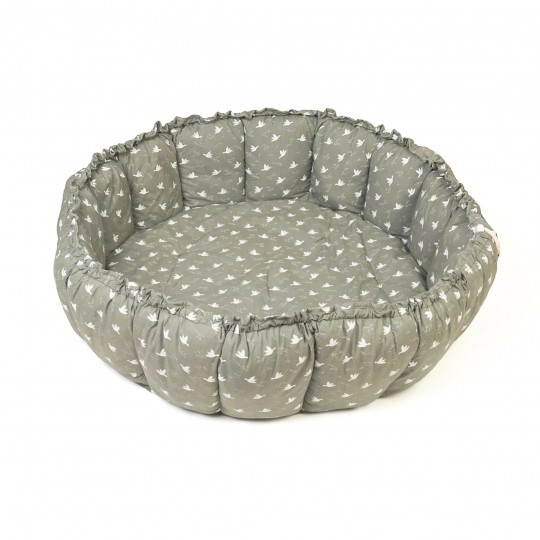 Play&Go - Στρώμα Παιχνιδιού Μαλακό / Βρεφική Φωλιά / Τσάντα 3 Σε 1 Bloom Birds