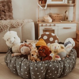 Play&Go - Στρώμα Παιχνιδιού Μαλακό / Βρεφική Φωλιά / Τσάντα 3 Σε 1 Bloom Birds