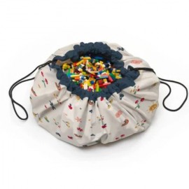 Play&Go - Στρώμα Παιχνιδιού - Τσάντα 2 Σε 1 Happy Days