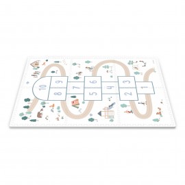 Play&Go - Στρωματάκι Παζλ Διπλής Όψης / Κουτί Αποθήκευσης Hopscotch