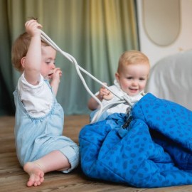 Play&Go - Στρώμα Παιχνιδιού Μαλακό / Τσάντα 2 Σε 1 Moulin Roty Puce & Pilou