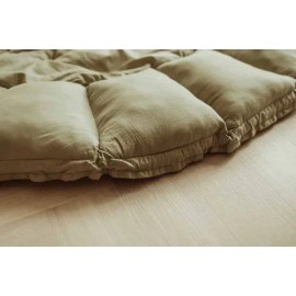 Play&Go - Στρώμα Παιχνιδιού Μαλακό / Βρεφική Φωλιά / Τσάντα 3 Σε 1 Bloom Meadow Green