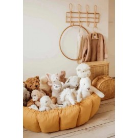 Play&Go - Στρώμα Παιχνιδιού Μαλακό / Βρεφική Φωλιά / Τσάντα 3 Σε 1 Bloom Mustard