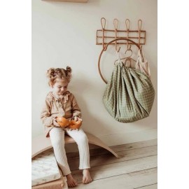 Play&Go - Στρώμα Παιχνιδιού / Τσάντα 2 Σε 1 Grid Green