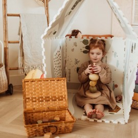 Play&Go - Στρωματάκι Παζλ Διπλής Όψης / Κουτί Αποθήκευσης Farm