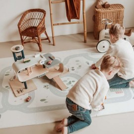 Play&Go - Στρωματάκι Παζλ Διπλής Όψης / Κουτί Αποθήκευσης Roadmap