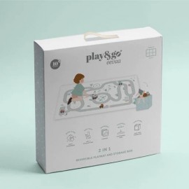 Play&Go - Στρωματάκι Παζλ Διπλής Όψης / Κουτί Αποθήκευσης Roadmap