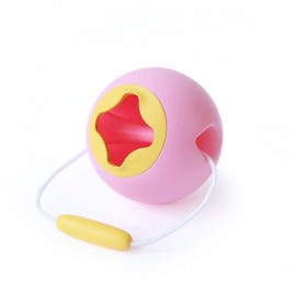 Quut - Παιχνίδι Άμμου Κουβαδάκι Μπάλα Ροζ/Κίτρινο 16x16cm