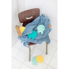 Quut - Αντιολισθητικά Μπάνιου 8 τμχ Μέντα/Κίτρινο