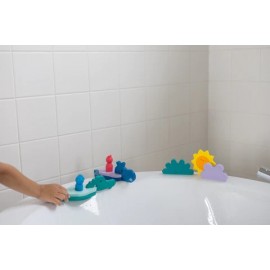 Quut - Παιχνίδι Μπάνιου Puzzle Friends Ζούγκλα