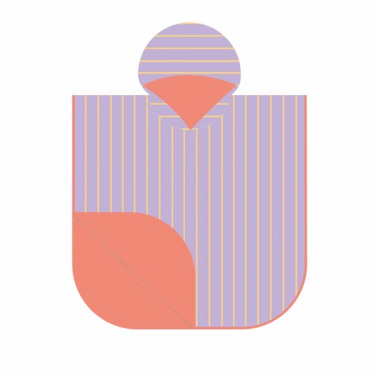 Quut - Παιδικό Πόντσο Lavender