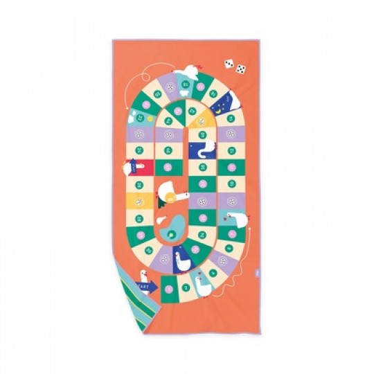 Quut - Πετσέτα Με Μικροΐνες Παιχνίδι Της Χήνας 140x70cm