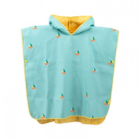 Quut - Παιδικό Πόντσο Καραβάκια Banana Blue