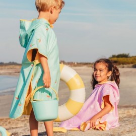 Quut - Παιδικό Πόντσο Καραβάκια Banana Blue