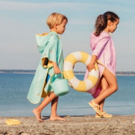 Quut - Παιδικό Πόντσο Κοχύλια Banana Pink