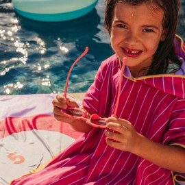 Quut - Παιδικό Πόντσο Burgundy