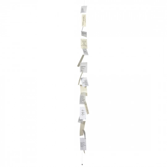 Raeder - Χάρτινη Γιρλάντα Poetry White