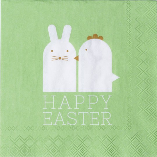 Raeder - Χαρτοπετσέτα Cocktail Happy Easter
